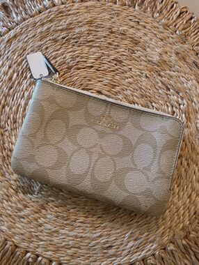 Coach Double Zip Wallet